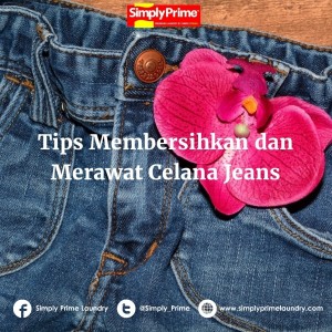 tips membersihkan celana jeans